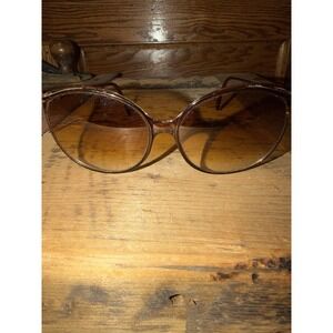 Vintage Guy Laroche Oversized Sunglasses, Brown Gradient Ombre Lenses France